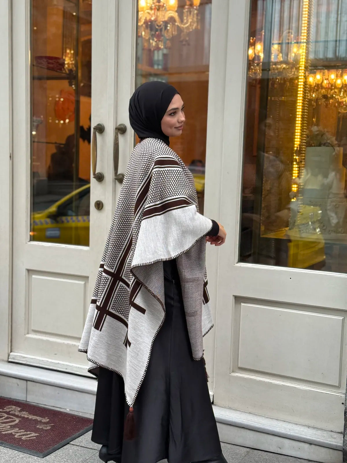 Premium Keffiyeh Cape | Signature Keffiyeh Poncho