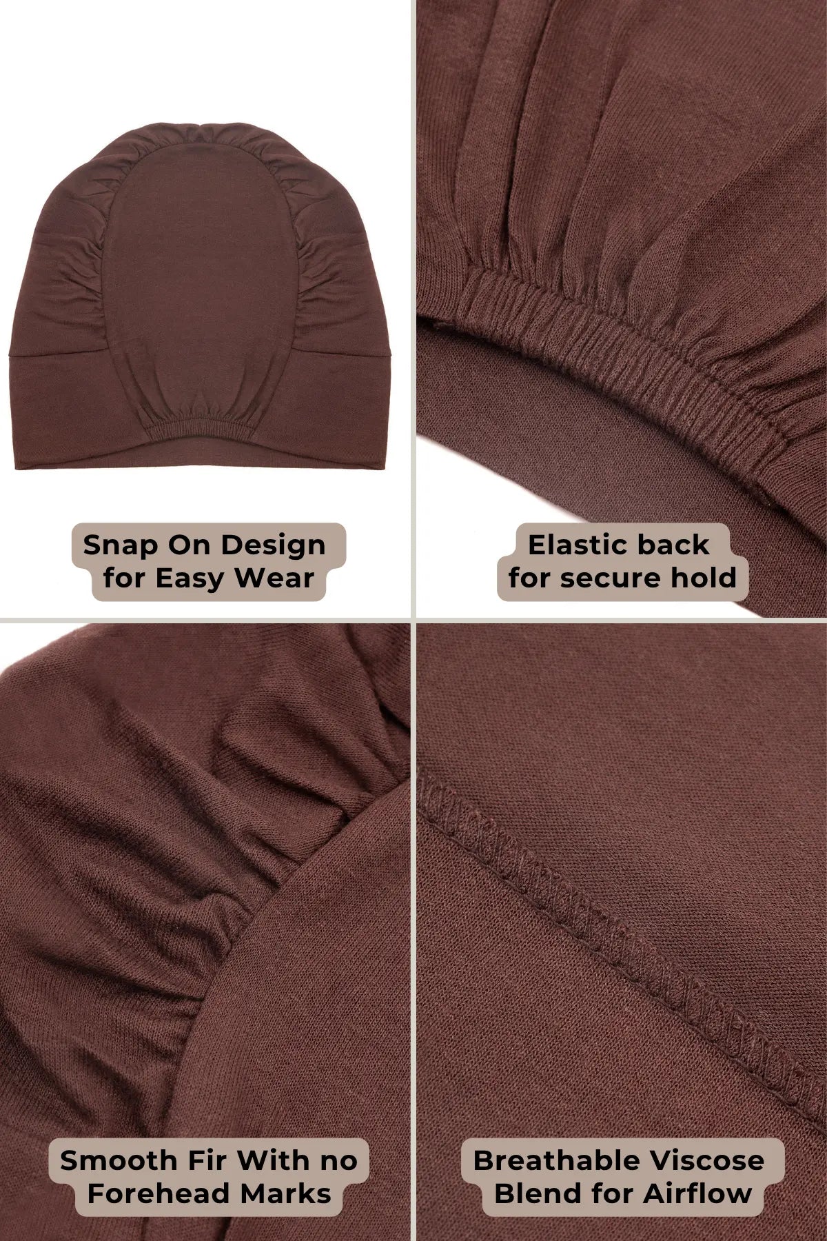 Smooth Snap-on Underscarf